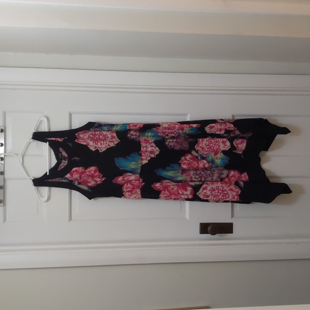 3x Plus Size Floral Dress